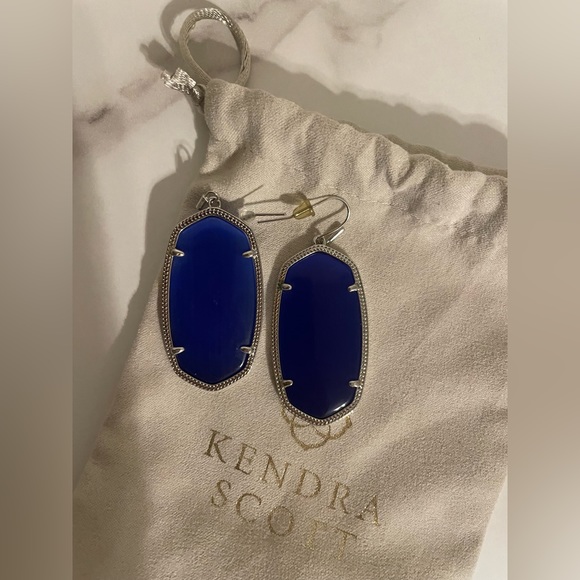 Kendra Scott Jewelry - Kendra Scott Cobalt Blue Danielle Earrings